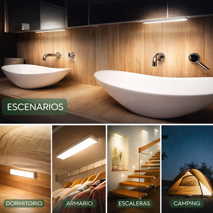 Luz LED con sensor de movimiento por USB